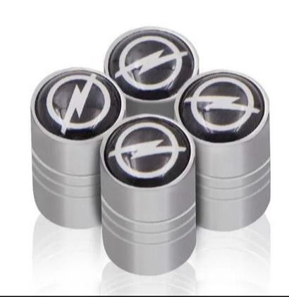 4 Pcs Tire Valve Caps for Opel Meriva – Durable Tyre Valve Dust Caps, Leak-Proof Air Valve Stem Covers for Car Tyres