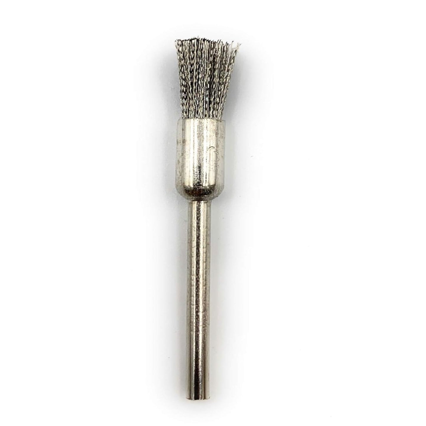 Stainless Steel Wire End Brush for Dremel Rotary Tool – 1 PCS Polishing Brush for Rust Removal, Satin Finish, Jewellery & Watch Cleaning Tool