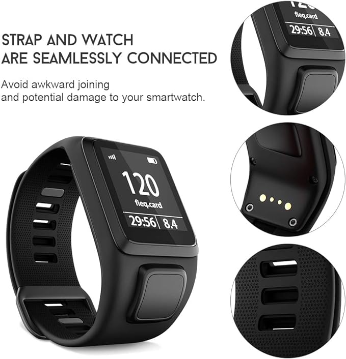 Replacement Strap for Tomtom Watch Band Replacement for Runners 3, Sparkle 3, Runners 2, Sparkle Golfer 2, Adventurers