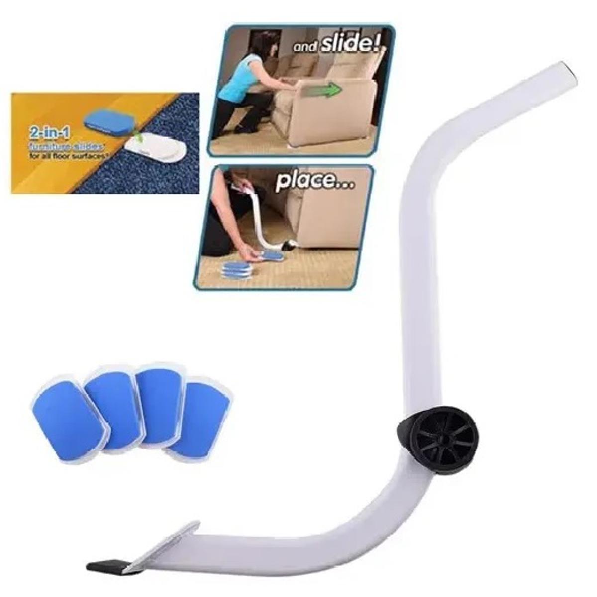 Easy Moves Furniture Lifter Tool With 4 Sliders Moving Pads