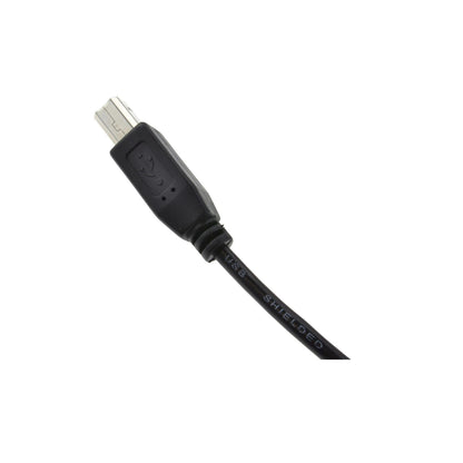 USB 2.0 Printer Cable A to B 3 Meter – High Speed 24AWG Copper Lead for Printer, Scanner & Fax | Durable USB Type A to Type B Connector (Black)