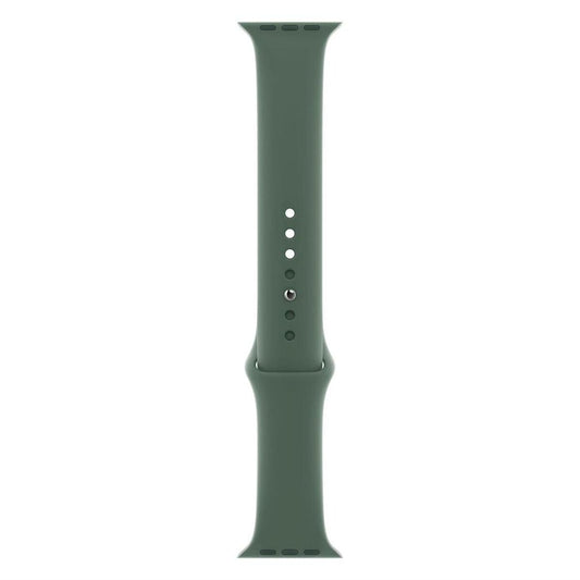 unique new fashion i Watch soft unique 38mm 40mm 41mm Spanish Green Silicone Watch Strap Sport  A One World Genuine Watch Sport Band Strap