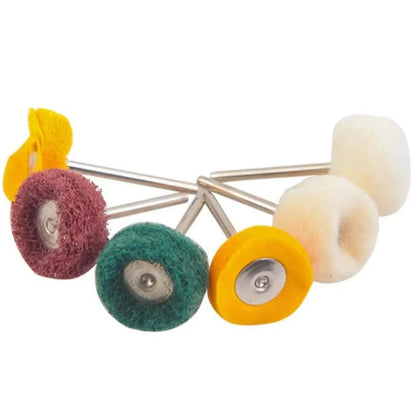 6pcs Polishing Wheel Buffing Pad Brush Set Polishers Tool For Rotary Drill Bit