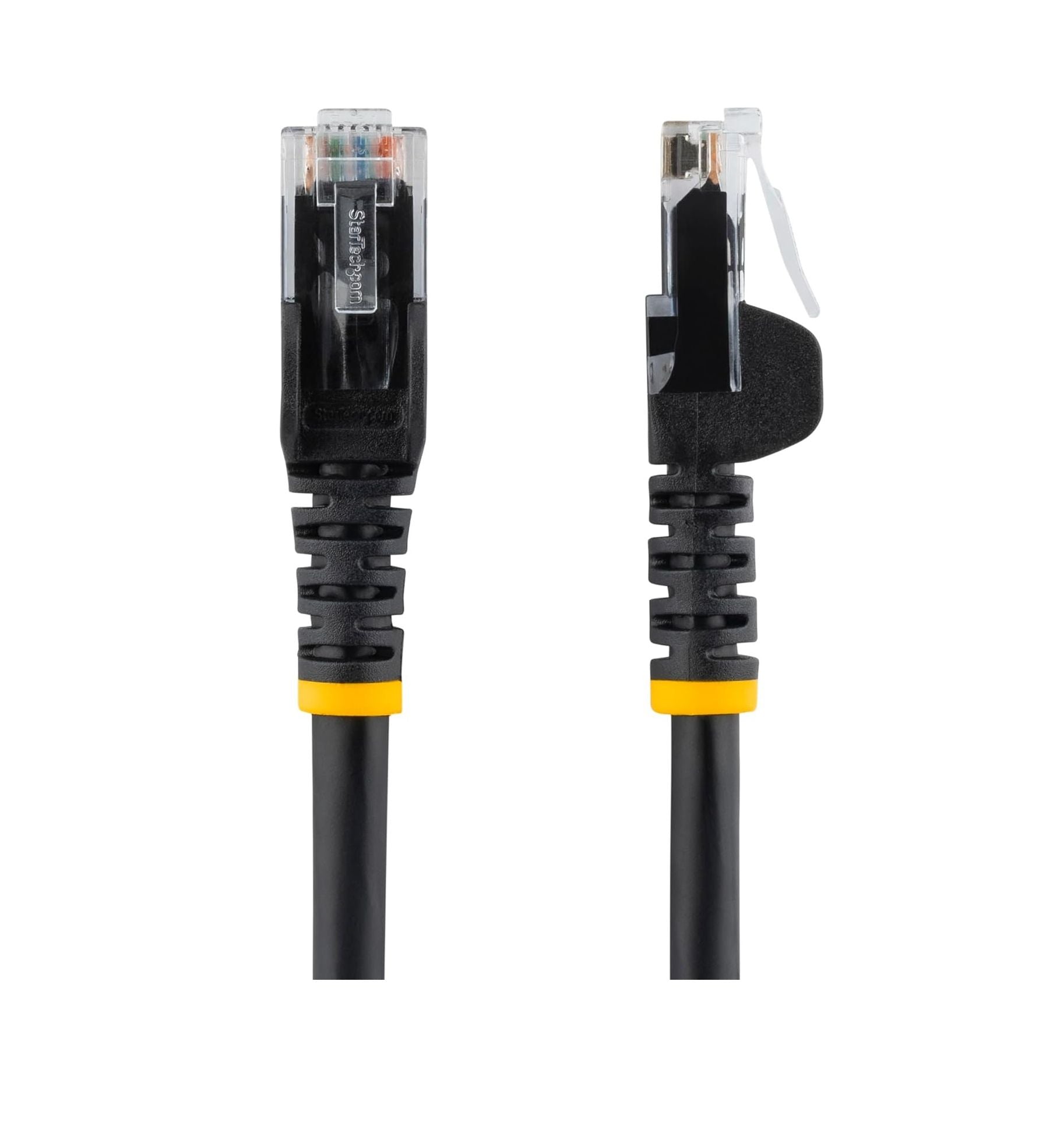 Star Tech Premium 6ft CAT6 Ethernet Cable LSZH – 10Gbps 650MHz RJ45 UTP Network Patch Cord, 100W PoE Support, Snagless with Strain Relief, Black (1.8m)