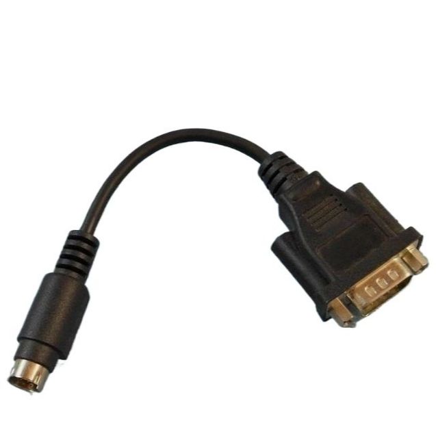 PS/2 Connector AWM E101344 Style 2960 VW-1 Cable Black – Durable 60°C 30V Data Cable for Keyboard & Mouse