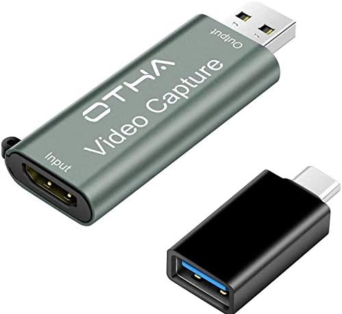 OTHA HDMI to USB 3.0 Capture Card 1080p 60FPS | Game Streaming Device | OBS Compatible Video Capture Card for PC Laptop