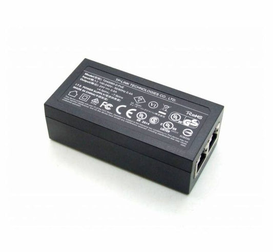 PoE Adapter 24V DC Passive PoE  +4,5 pin -7,8  pin Branded Injector Adapter 24v 0,6a | Gigabit Ports | Up to 100 Meters(325 feet)  TP-LINK T240060-2-POE PoE