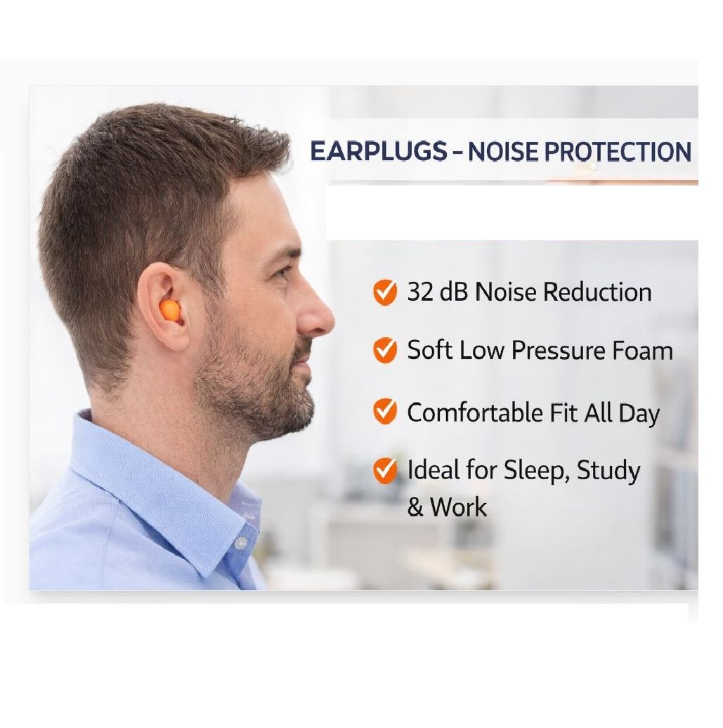 Earplugs Disposable Foam by Honeywell Howard Leight – Soft Comfortable Shooting Ear Protection High NRR