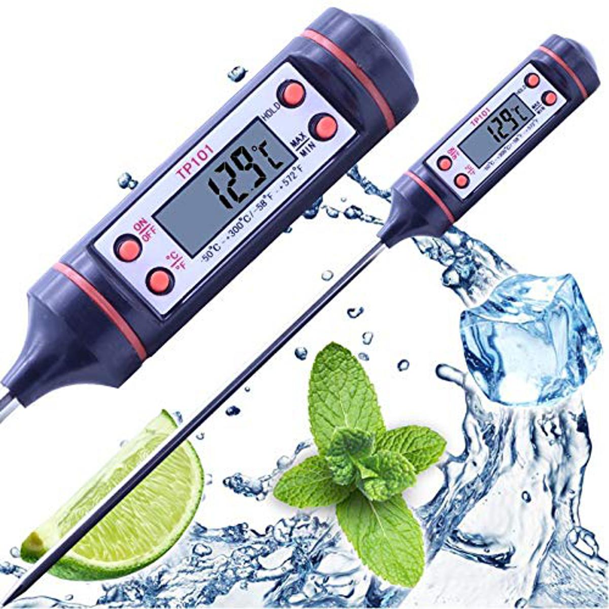 1pcs TP101 Digital liquid Thermometer Probe temperature with battery