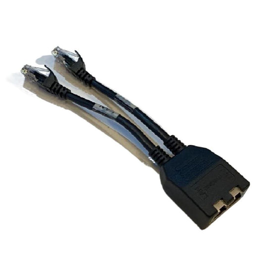 Riverbed SteelHead POE Cable 620-00031-01 LAN WAN Adapter 2x RJ-45 Male to 2x RJ-45 Female Black