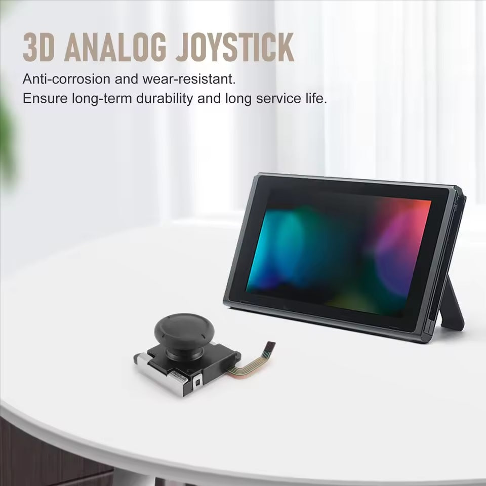 3D Analog Joystick Thumb Sticks Replacements for Nintend Switch Joy Con Controller Replacement Controller Joystick