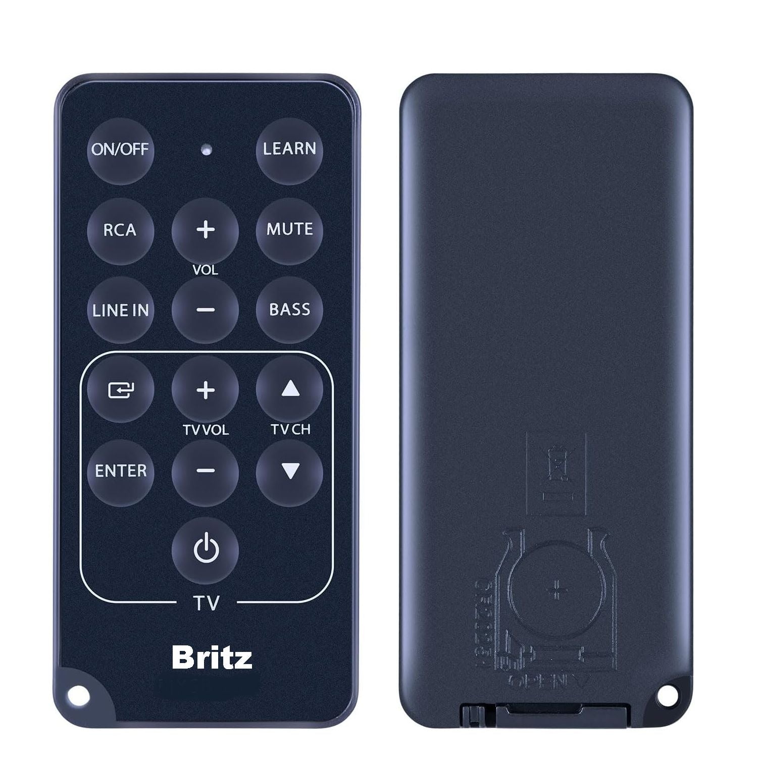 New Replacement Remote Control for Britz Digital Soundbar TV Speaker