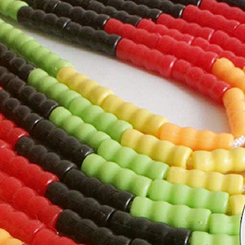 skipping rope, Unisex Bamboo Joint Skip Rope Soft Beaded Adjustable 360° Rotation Segmented Lengths Jumping Ropes Fitness