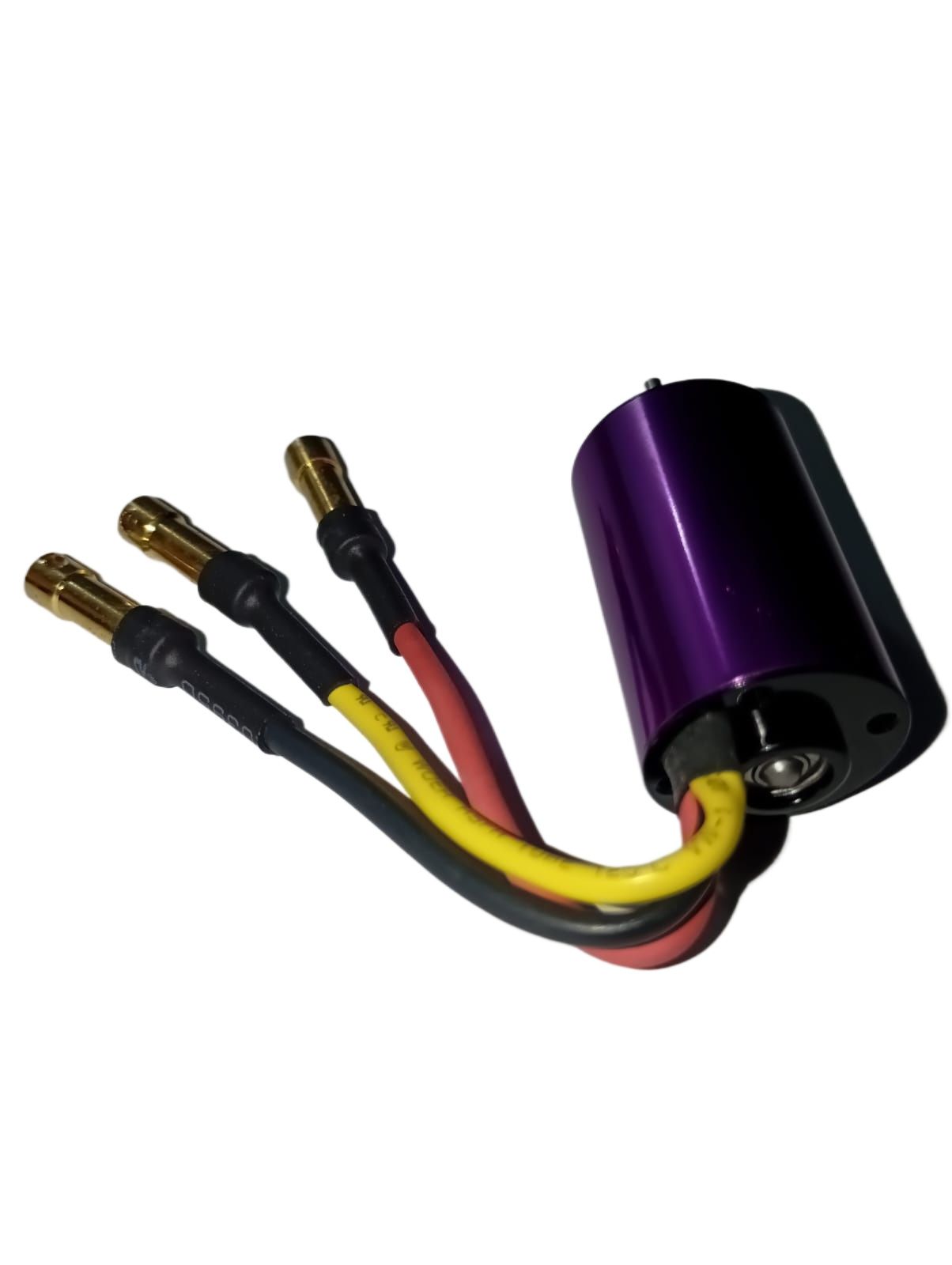 Brushless B2030 8800kv RC Inrunner Motor KV8800/v Purple + Black for RC Car, Aeroplane, Drones, Boat, Robot, etc.