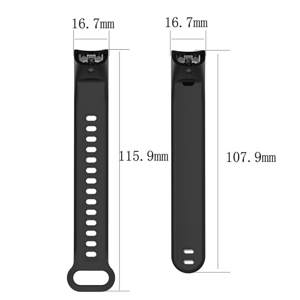 Silicone Sports Waterproof Wrist Strap for Huawei Honor Band 3
