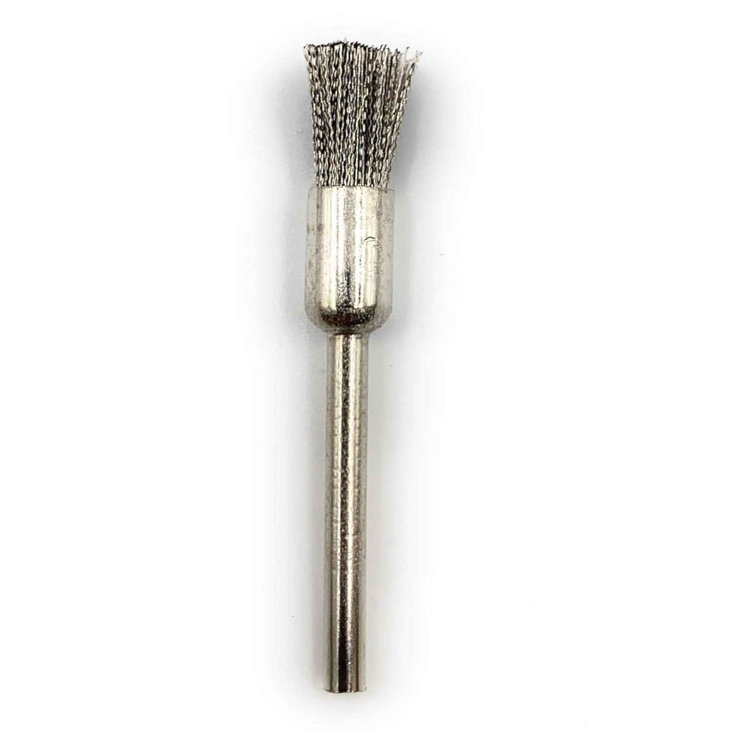 Stainless Steel Wire End Brush for Dremel Rotary Tool – 1 PCS Polishing Brush for Rust Removal, Satin Finish, Jewellery & Watch Cleaning Tool