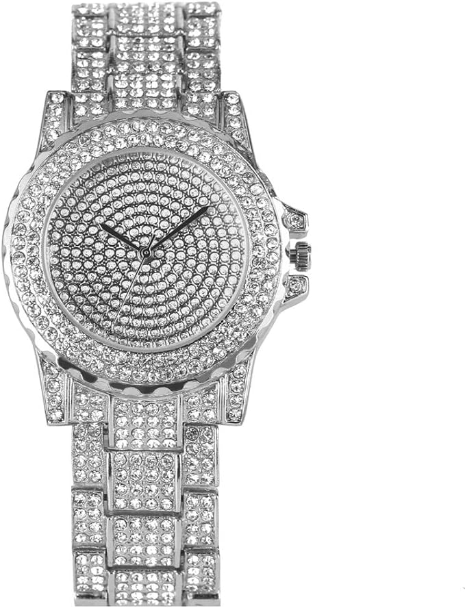 Luxury Crystal Women Bracelet Watches  Silver Fashion Lady Quartz Watch Female Wristwatch Montre Femmel