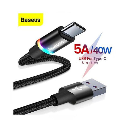5A USB to Type C Lightning Fast Charging Cable 50cm
