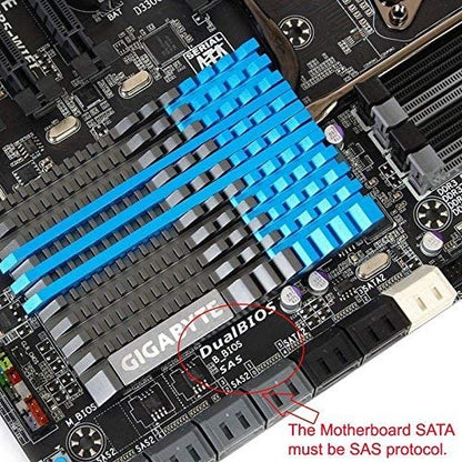 SFF-8482 SAS 29P Female To SATA 22P Male Adapter Sas To Sata Adapter Converter Straight Head For Personal Computer, Server, Sas Motherboard, Harddrive Black A One Hi quality