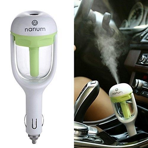 New Mini 12V Car Steam Humidifier Air Purifier Aroma Diffuser Essential oil diffuser Car humidifier