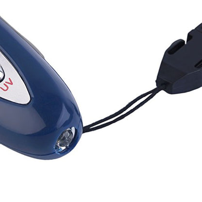 Money Detector, UV plus Light Magnetic Head Detector with anyard Portable Mini 2 In 1