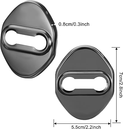 1 pcs Toyota Door Stopper Cover Yaris Altis Wish Prius RAV4 Camry Door Lock Cover Door protection cover