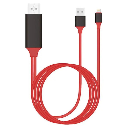 Apple to hdmi Lightning Cable HDTV TV Digital AV Adapter 2M USB HDMI-compatible 1080P Smart Converter Cable For Apple TV For IPhone ipad HD Plug