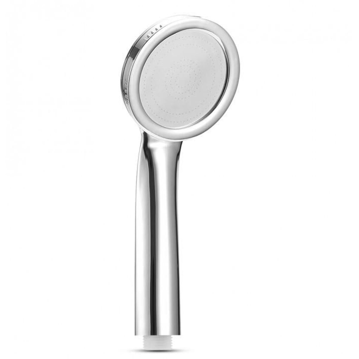 High Pressure Handheld Shower Head Chrome Finish SILVER 200 tiny holes