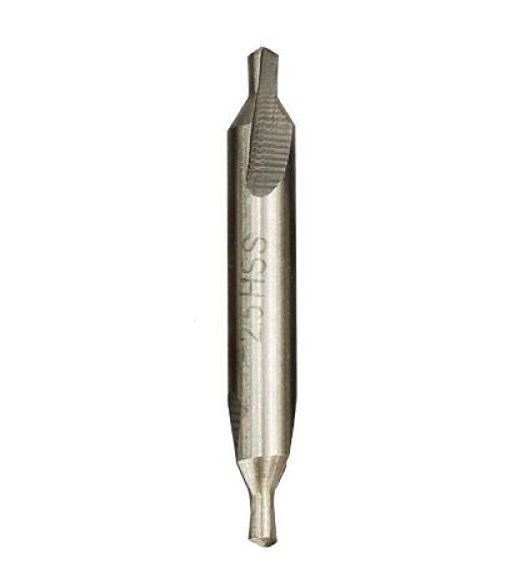 2.5mm hss center drill bit M2 High Speed Steel 60-Degree Angle Center Drill Bits Kit Countersink Tools for Lathe Metalworking