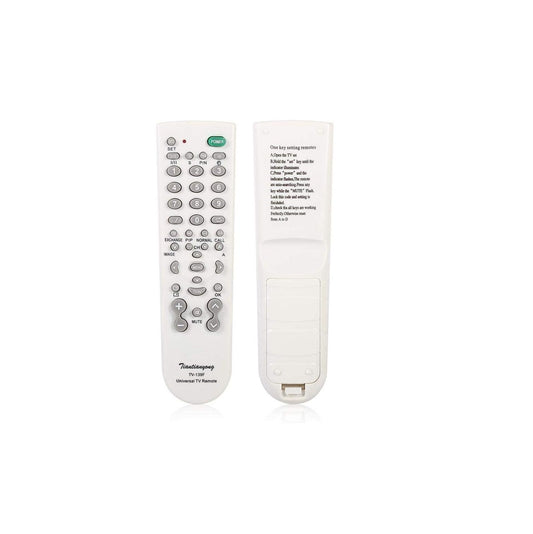 TV-139 Universal TV Remote Control Replacement – Compatible with Smart, LCD & LED Televisions | Easy Setup Remote