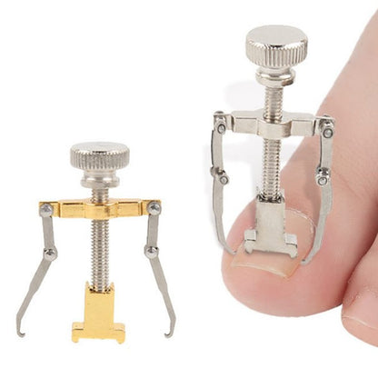 Ingrown Toenail Correction Tool Nail Correction Kit Toe Clamp Stainless Steel Toenail Lifter Toes Treatment Pedicure Tool (1 Pc)