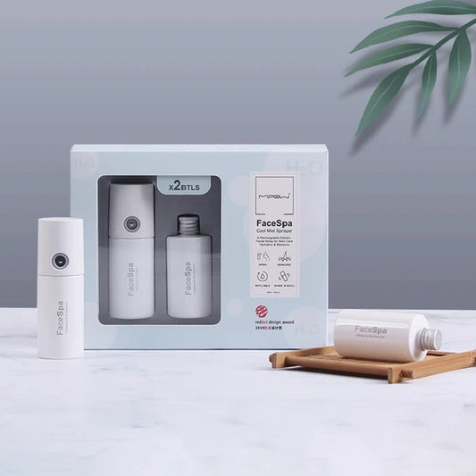 MIPOW Mini Portable Humidifier Nano Mister Rechargeable Facial Steamer Beauty Spray Hydrating Device