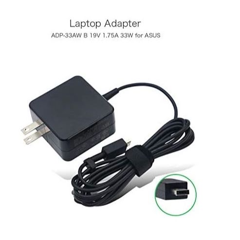 19V 1.75A DC Laptop Charger for ASUS EeeBook X205 / X205T / X205TA – 33W AC Adapter 100-240V High Quality Replacement Power Supply