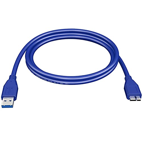 High Performance USB 3.0 Micro B Cable for External Hard Drive – Fast Data Transfer & Sync Cable