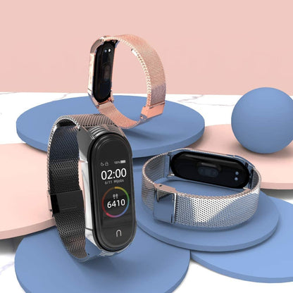 MIJOAS Milanese Strap TF for miband 3/4 Metal Bands