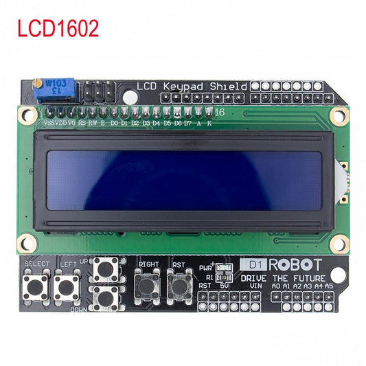 Robot LCD 1602 Display Module Backlight Blue Screen LCD Keypad For Arduino