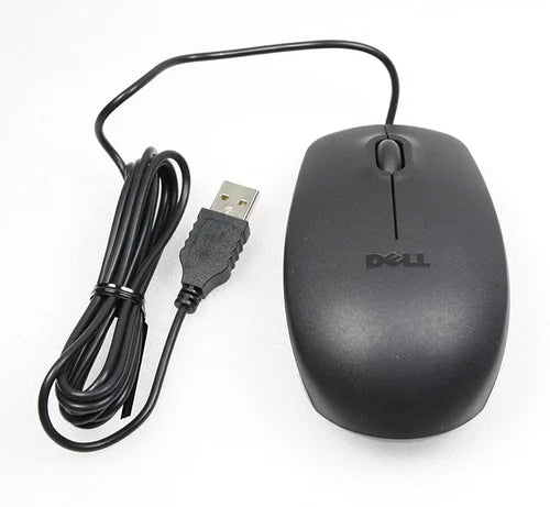 USB Fast Optical Black 3-Button Mouse – Branded, Scroll Wheel, Plug-and-Play Choha for Laptop, Computer, TV Box, DVR, NVR, Gaming Box, TAB, Mobile (OTG), Universal Long-Life Rat