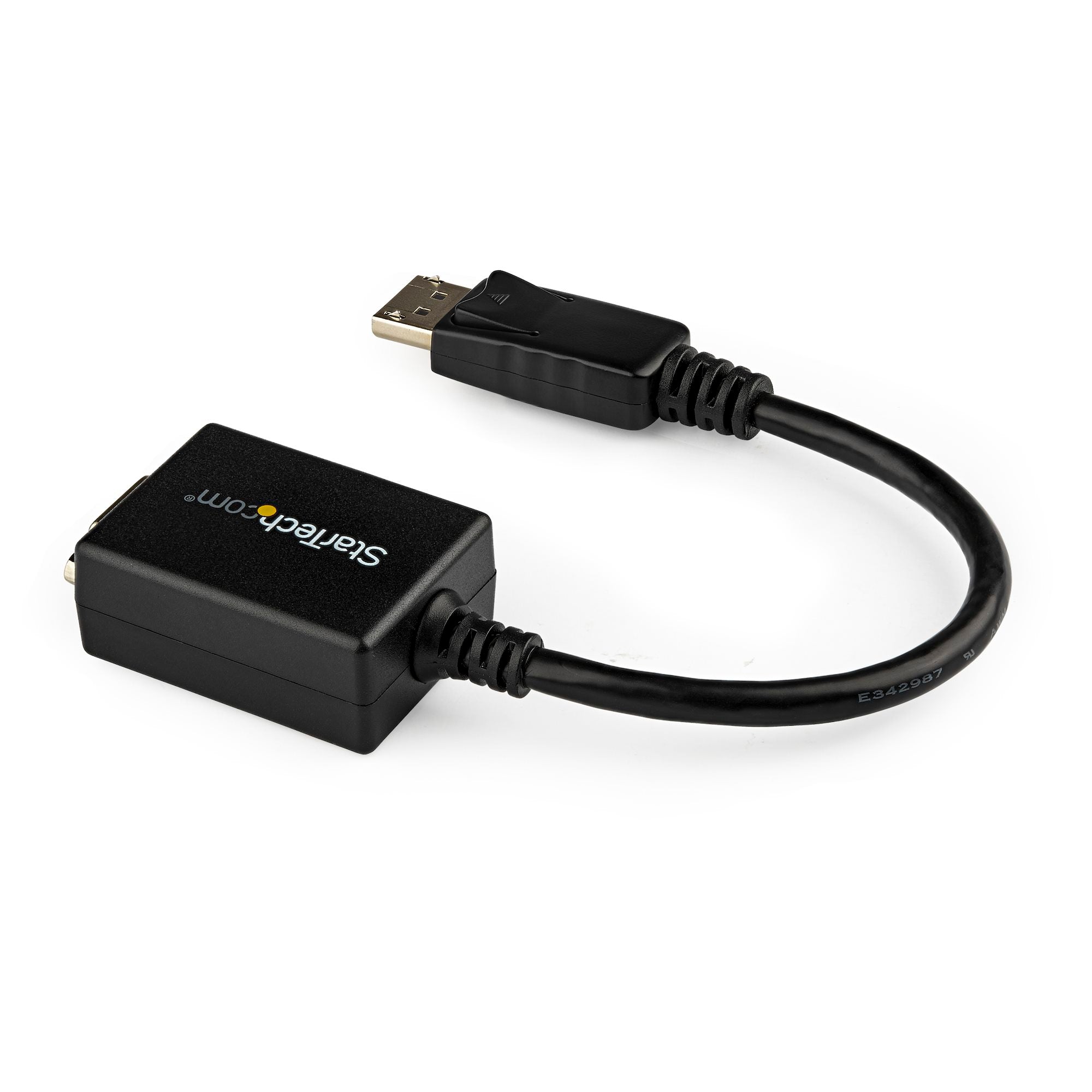 ⭐ StarTech.com DisplayPort to VGA Adapter DisplayPort to VGA Adapter - Active DP to VGA Converter - 1080p Video - DP/DP++ Source to VGA Monitor Cable Adapter - DP to VGA Adapter Dongle Digital to Analog - DP 1.2 to VGA