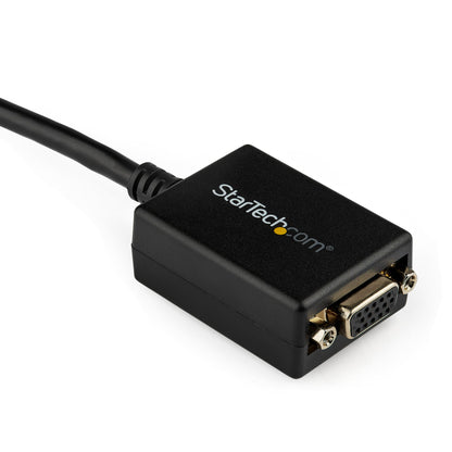 ⭐ StarTech.com DisplayPort to VGA Adapter DisplayPort to VGA Adapter - Active DP to VGA Converter - 1080p Video - DP/DP++ Source to VGA Monitor Cable Adapter - DP to VGA Adapter Dongle Digital to Analog - DP 1.2 to VGA