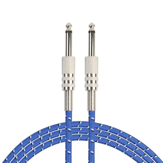 Professional Audio Convert Cables 6.35mm Male to Male Audio Cable Mono