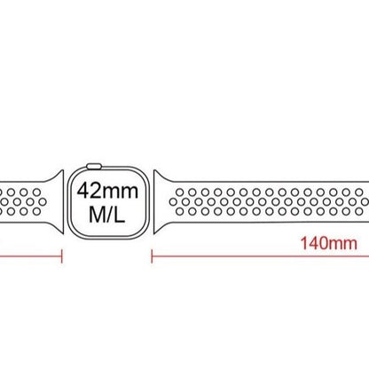 I Watch Sport Band i Watch 42mm / 44mm / 45mm / 49mm Obsidian / Black