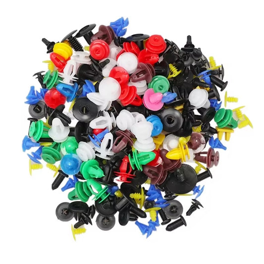 50Pcs Universal Mixed Car Bumper Clips Rivet Door Panel Liner Car Accessories