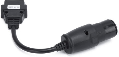 Compatible CDP+ TCS 30pin for IVECO to 16 pin Heavy Duty Extension Cable for IVECO Truck 30 Pin to 16Pin OBD2 OBDII Connector