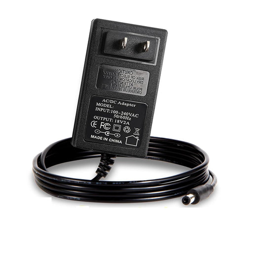 18V 2A Universal Power Supply Adapter – AC/DC 100-240V Converter, 5.5mm Jack Charger for CCTV, Router, LED Lights & Electronic Devices