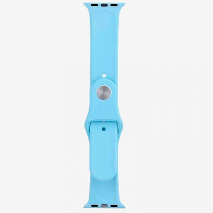 Universal  Generic Watch 38mm / 40mm / 41 mm (Series 1, 2, 3, 4, 5, 6, 7 and SE)  Strap for i watch Made of high quality FDA food-grade silicone (meaning it won't cause rashes)  With Lock A One World Hi Quality (Surf Blue)(Watch Not Included)