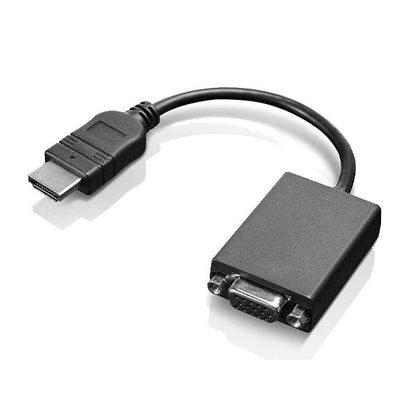 💻 HDMI to VGA Adapter Branded – Supports HD Clear Output for Laptop / Monitor / TFT / LCD / Projector | Universal Compatibility