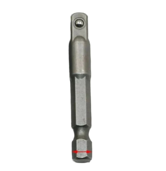 1/4 Inch Screwdriver Socket Adapter 50mm Length 1/4" Hex Shank To 1/4" Socket Adapter Extension Joint Wrench Adaptor
