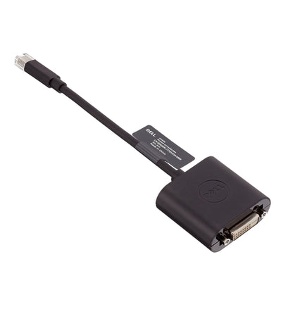 Premium D-ell G44DK Mini DisplayPort to DVI Adapter – High Quality Black Converter for Monitor & Projector | Plug & Play Display Adapte