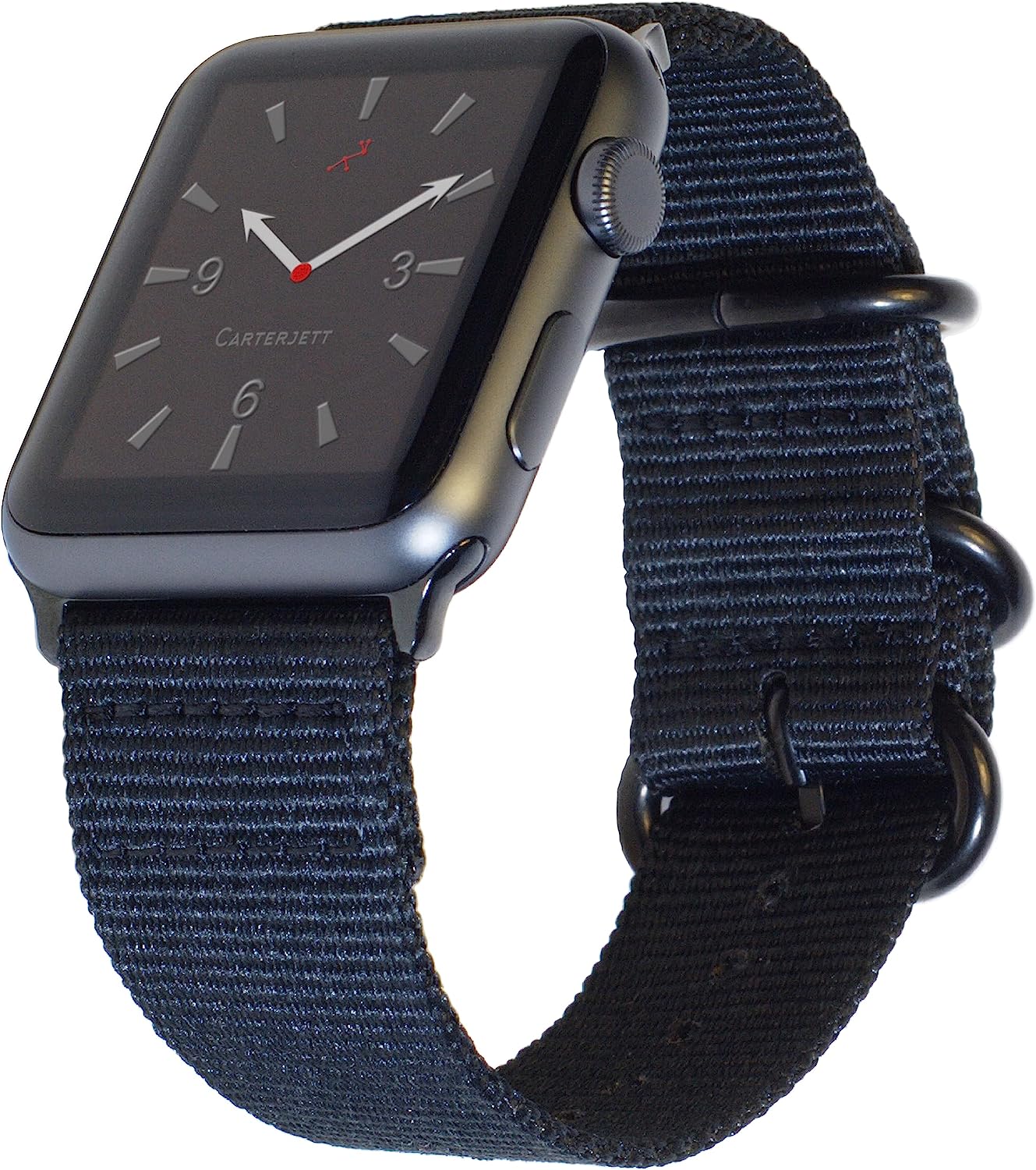 Nylon Fabric Strap For Apple Watch 42mm/44mm iWatch Military Band Leather Nylon Strap Apple Watch