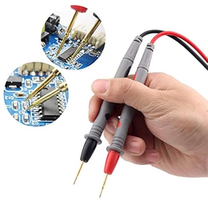 1000V 20A Multimeter Test Leads for Fluke – Heavy Duty Alligator Clip Probes Cable for Digital Multimeter, Electrical Test Leads Kit
